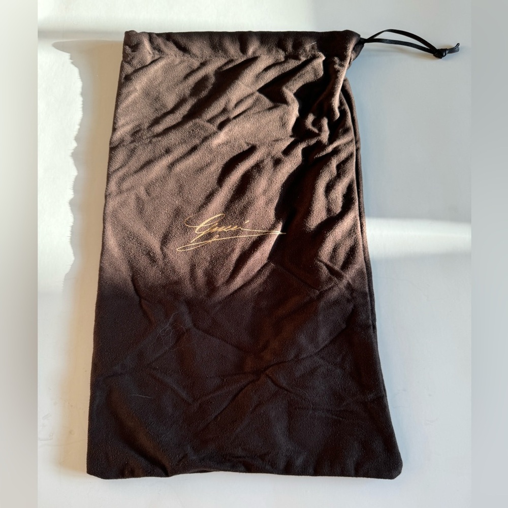 Gucci Suede Dust Bag